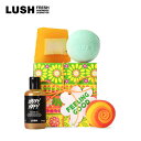 LUSH フィーリング グッド ギフト セット プレゼント ラッピング バスボム バブルバー 入浴剤 泡風呂 ソープ 石鹸 シャワージェル コフレ コスメ ラッ...