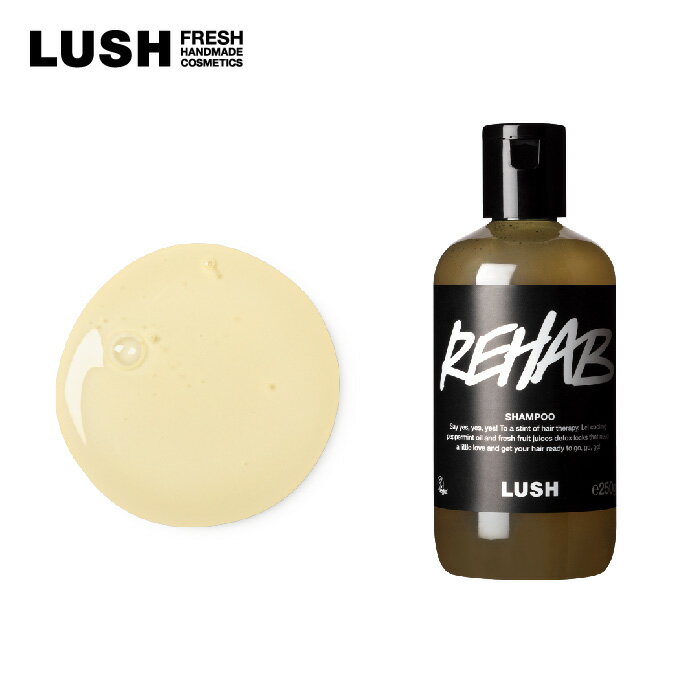 LUSH ラッシュ 公式 果草力 250g シャンプー クレンジング 頭皮ケア ボタニカル 酵素 清涼感 さっぱり ツヤ コシ 手作り プレゼント ノンシリコン コスメ