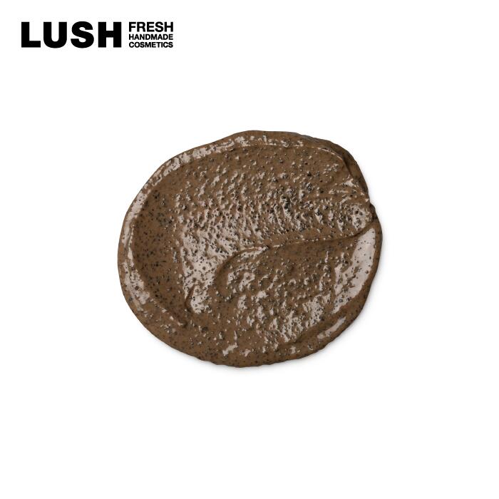 LUSH カップ オブ ブラック 150g 洗顔 ボディ スクラブ ヴィーガン 角質 毛穴 透明感 コーヒー カフェイン いい匂い ハンドメイド コスメ ラッシ...