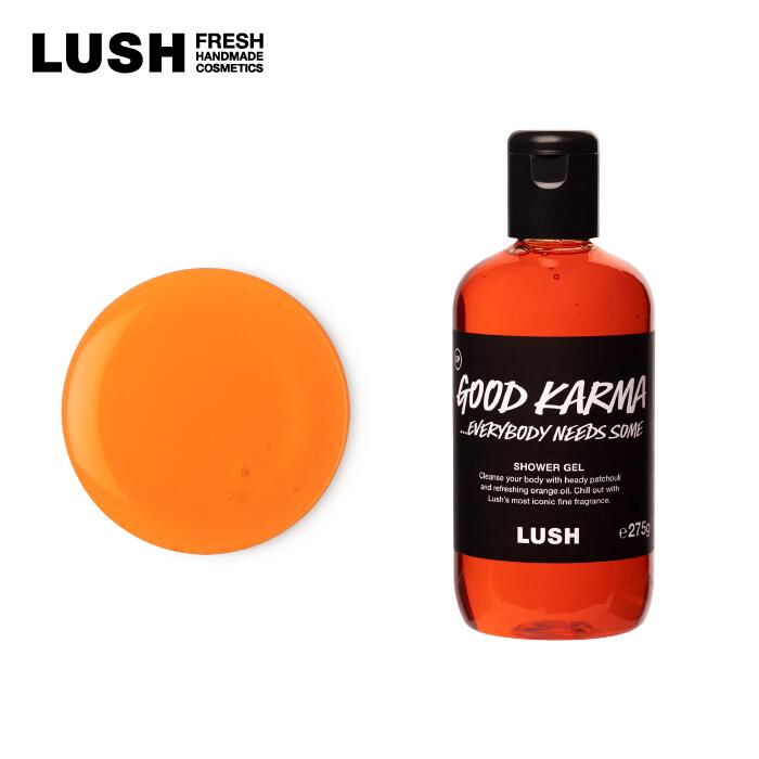 LUSH ラッシュ 公式 グッドカルマ エブリバディニーズサム ボディソープ 液体石鹸 シャンプー オリエンタル えん いい匂い プレゼント ハンドメイド コスメ