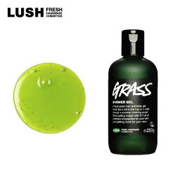 ラッシュ シャワージェル LUSH ラッシュ 公式 グラス シャワージェル 石鹸 ボディソープ シャンプー ボタニカル 柑橘 サンダルウッド 爽やか 潤い ツヤ プレゼント ハンドメイド コスメ