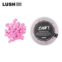 LUSH ラッシュ 公式 ジング！ マウスウォッシュ タブレット デンタル オーラルケア 口臭 におい エチケット 柑橘 爽快感 携帯 ハンドメイド プチギフト コスメ