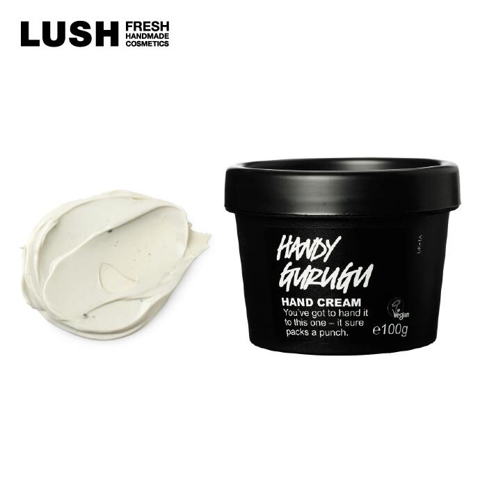 LUSH ラッシュ 公式 ハンドインハンド ハンドクリーム シアバター ローズ フローラル 手荒れ 水仕事 乾燥 潤い 保湿 いい匂い ハンドメイド プレゼント コスメ