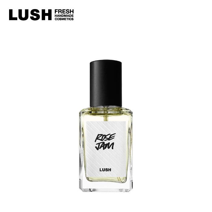 LUSH ラッシュ 公式 ローズジャム 30ml パフューム フレグランス 香水 ローズ ゼラニウム レモン バラ フローラル いい匂い アロマ プレゼント向け コスメ