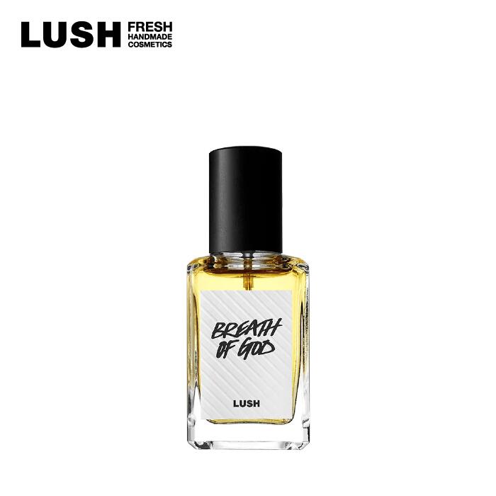 LUSH ラッシュ 公式 ブレス オブ ゴッド 30ml パフューム フレグランス 香水 ネロリ シダーウッド ベチバー お香 いい匂い プレゼント向け アロマ コスメ