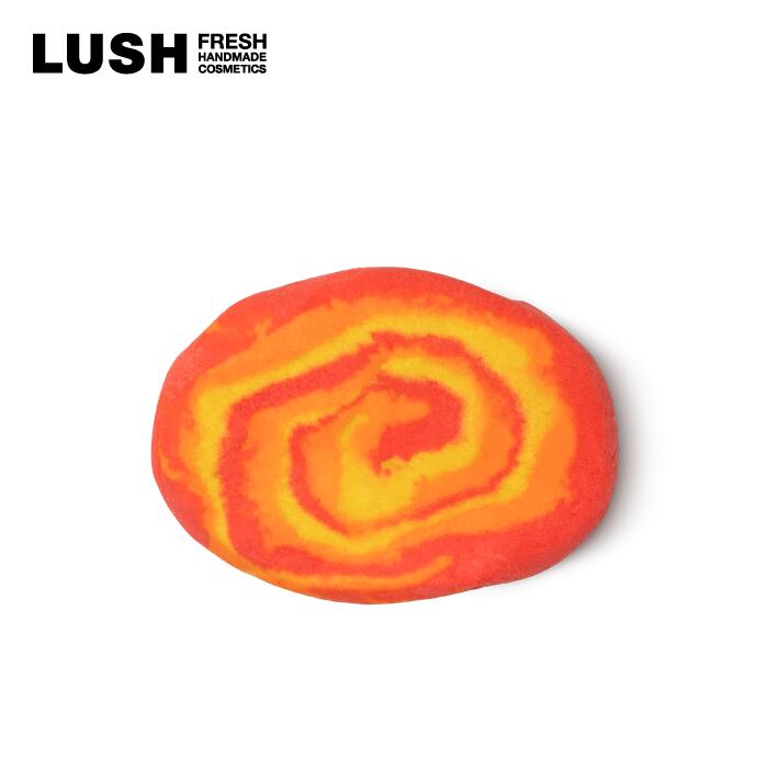 LUSH ラッシュ 公式 ブライトサイド バブルバー 泡風呂 入浴剤 シトラス 柑橘系 フルーティ いい匂い アロマ かわいい 手作り プレゼント プチプラ コスメ