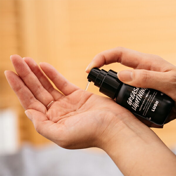 LUSH 艶肌ドロップ 保湿ジェル スキンケア ヴィーガン ティーツリー ラベンダー 毛穴 テカリ プレゼント向け ハン（3枚目）