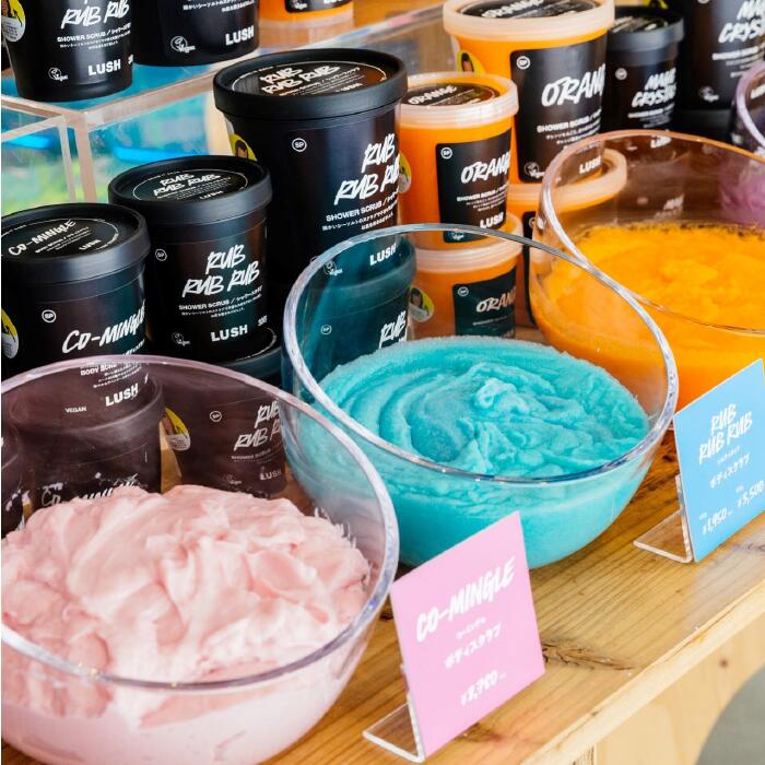 LUSH �����ߥ󥰥� 225g �ܥǥ� ������� ���������� ��٥���� ���륬�󥪥��� �������� �ݼ� ��û �Ѽ� �ޥå����� �ϥ�ɥᥤ�� ������ ��å��� ����