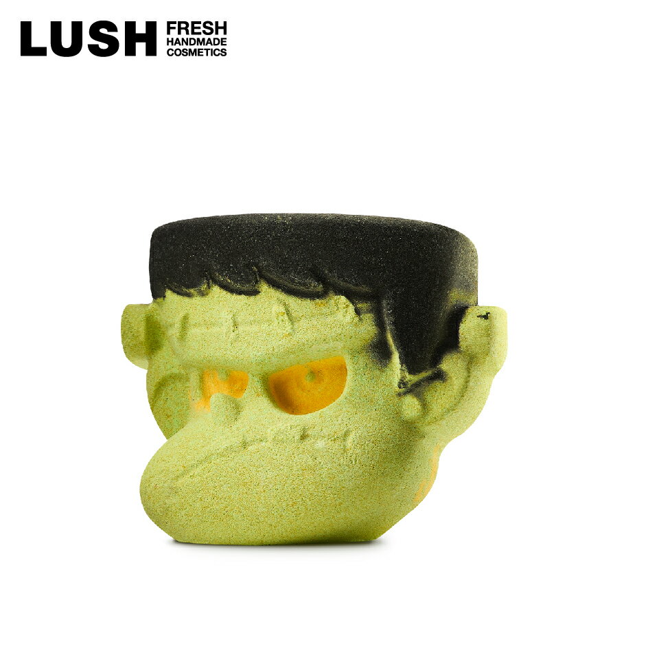 LUSH フランケンシュタイン バスボム 入浴剤 ハロウィン プレゼント向け ゼラニウム ウッディ フルーティー かわいい 怪物 ヴィーガン コスメ ラッシュ 公式のサムネイル