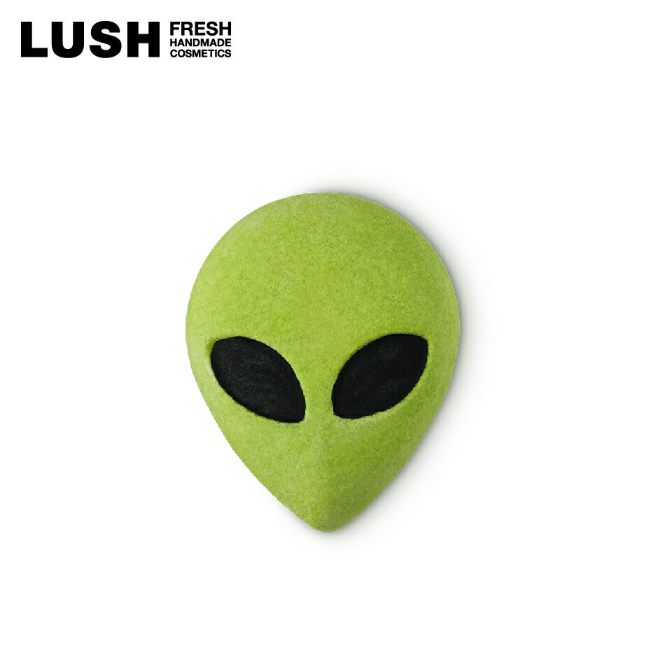 LUSH エクストラテレストリアル バブルバー 泡風呂 入浴剤 ハロウィン プレゼント向け かわいい 宇宙人 シトラス いい匂い ヴィーガン コスメ ラッシュ 公式のサムネイル