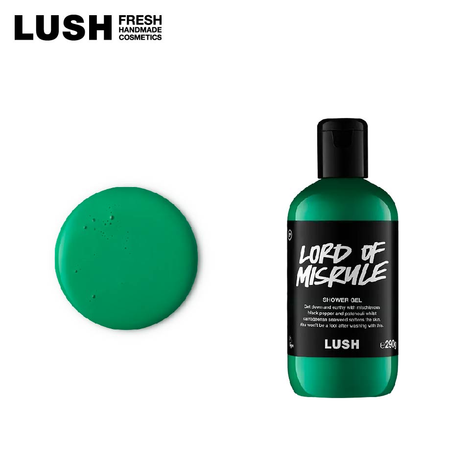 LUSH ラッシュ 公式 ロード オブ ミスルール シャワージェル 限定 ボディソープ シャンプー 保湿 パチョリ ウッディ スパイシー コスメのサムネイル