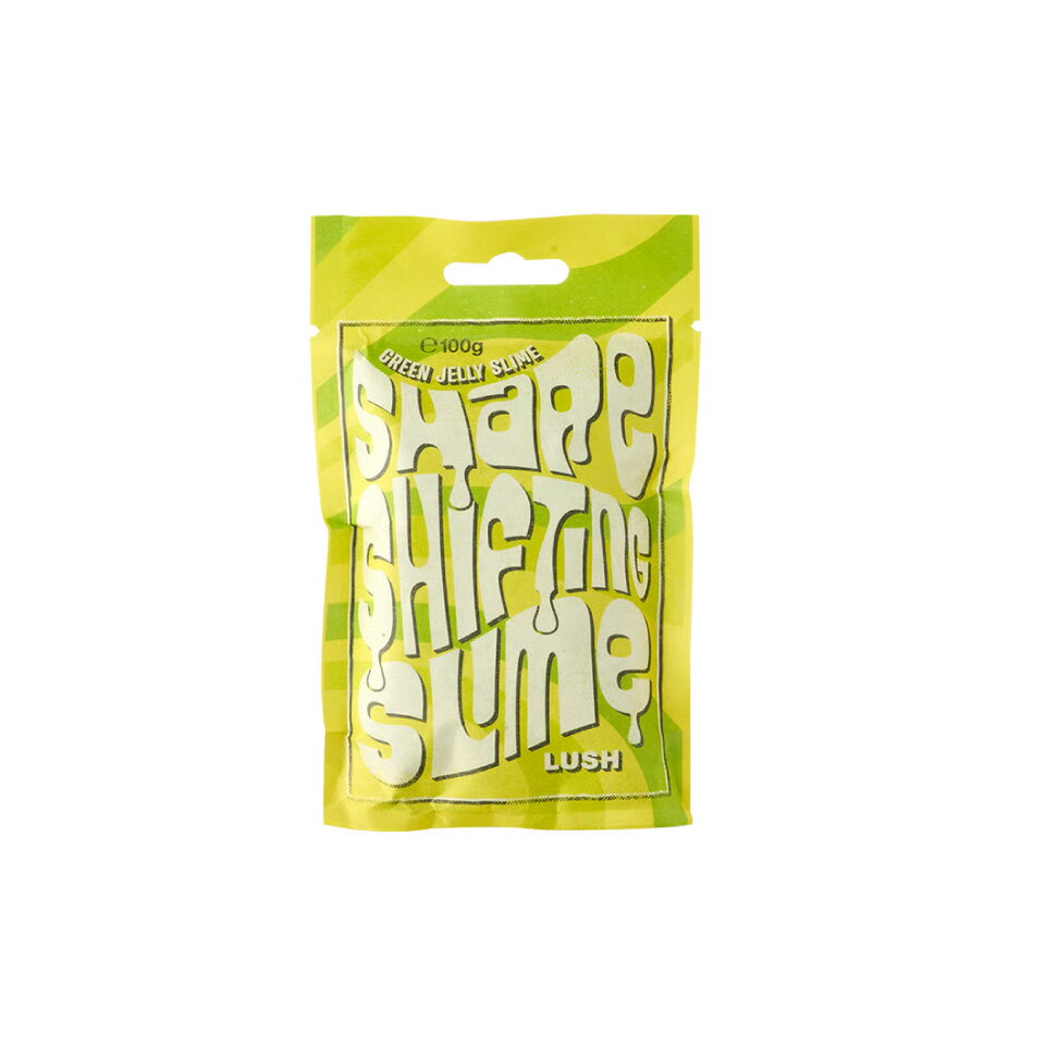 LUSH シェイプシフティングスライム ジェリーボムパウダー グリーン 入浴剤 シトラス ハーブ リフレッシュ マッサージ ハンドメイド コスメ ラッシュ 公式