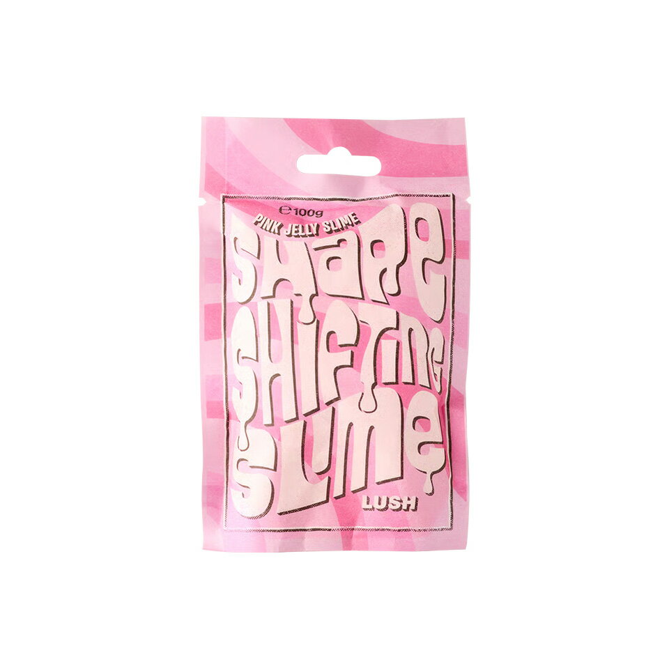 LUSH シェイプシフティングスライム ジェリーボムパウダー ピンク 入浴剤 シトラス ハーブ リフレッシュ マッサージ ハンドメイド コスメ ラッシュ 公式