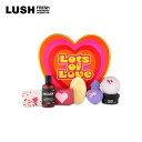 ラッシュ 入浴剤 LUSH ラッシュ 公式 ロッツ オブ ラブ ギフト バスボム 入浴剤 バブルバー 泡風呂 ボディケア ホワイトデー プレゼント ヴィーガン コスメ セット コフレ