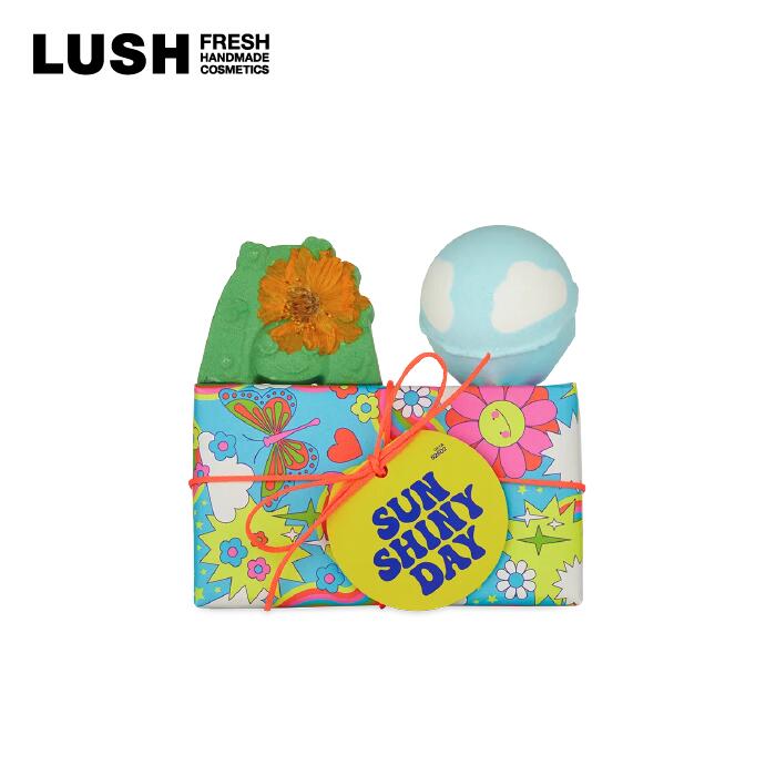 バスボム LUSH ラッシュ 公式 サン シャイニーデイ ギフト バスボム 入浴剤 母の日 プレゼント向け アトム ハート マザー マザーネイチャー 手作り コスメ コフレ セット