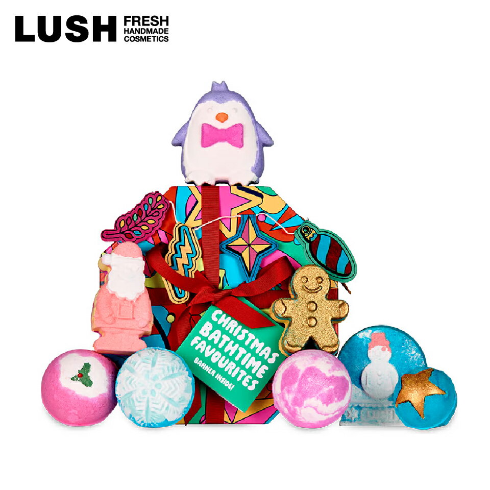LUSH クリスマス バスタイム フェイバリッツ ギフト クリスマス プレゼント バスボム 発泡 入浴剤 詰め合わせ 人気 コスメ コフレ セット ラッシュ 公式のサムネイル