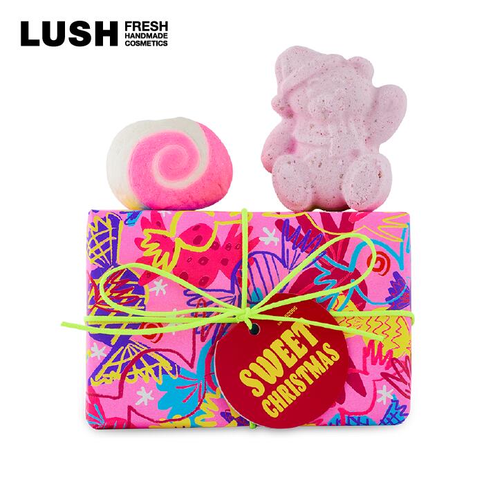 【セール】LUSH ラッシュ 40%off 公式 スイート クリスマス ギフト セット プレゼント 限定 入浴剤 バスボム バブルバー 泡風呂 バターベア フェアリーキャンディ ロール 手作り 人気 コフレ コスメのサムネイル