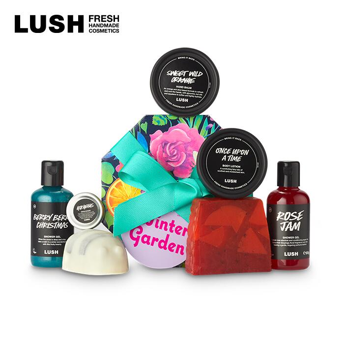 LUSH ラッシュ 公式 ウィンター ガーデン ギフト セット クリスマス プレゼント 限定 石鹸 ソープ シャワージェル スクラブ ローション ハンドバーム 保湿 クリーム コフレのサムネイル