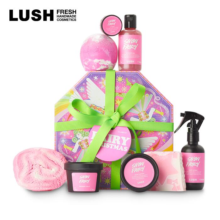 LUSH ラッシュ 公式 フェアリー クリスマス ギフト セット プレゼント 限定 バスボム バブルバー 入浴剤 ソープ シャワージェル ボディケア リップケア 香水 保湿 コフレのサムネイル