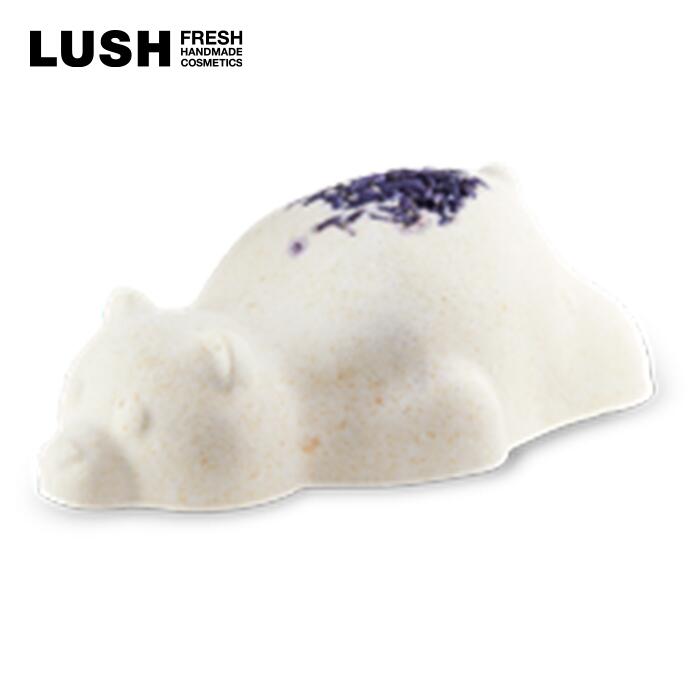 LUSH ラッシュ 40%off 公式 スリーピーベア バスボム 入浴剤 クリスマス プレゼント向け プチギフト 限定 ラベンダー かわいい ハンドメイド いい匂い 人気 ヴィーガン プチプラ コスメのサムネイル