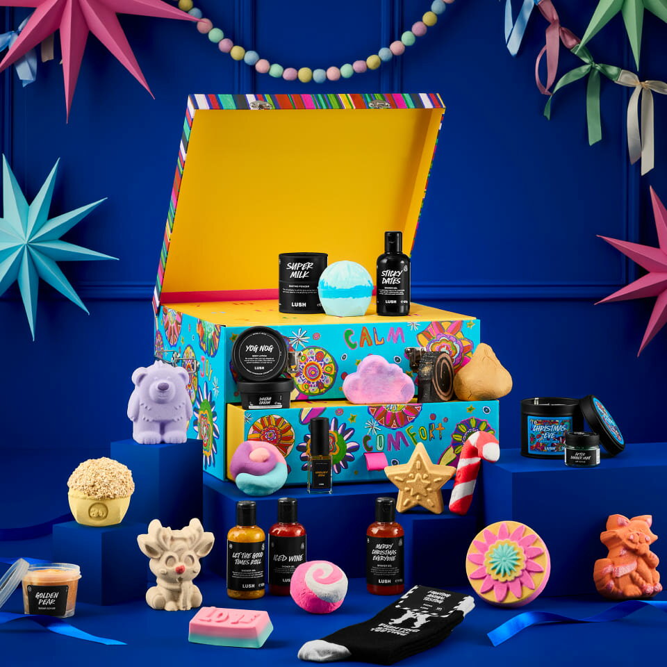 LUSH アドベントカレンダー ギフト クリスマス プレゼント ヴィーガン 自然由来 コスメ コフレ セット ラッシュ 公式