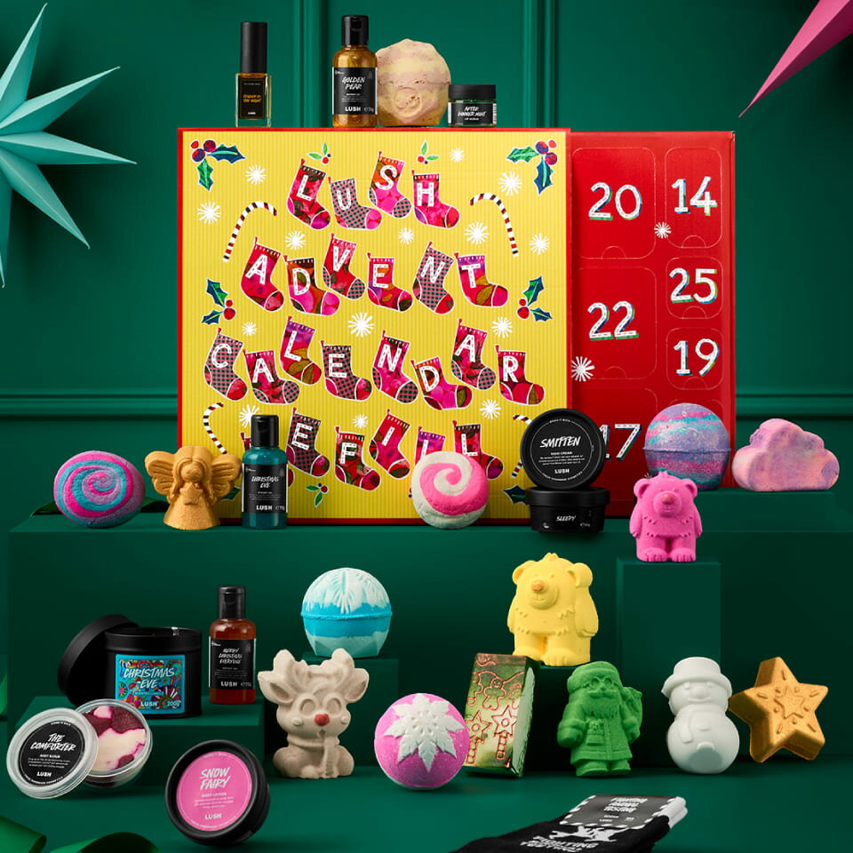 LUSH リフィル アドベントカレンダー ギフト クリスマス プレゼント ヴィーガン 自然由来 コスメ コフレ セット ラッシュ 公式