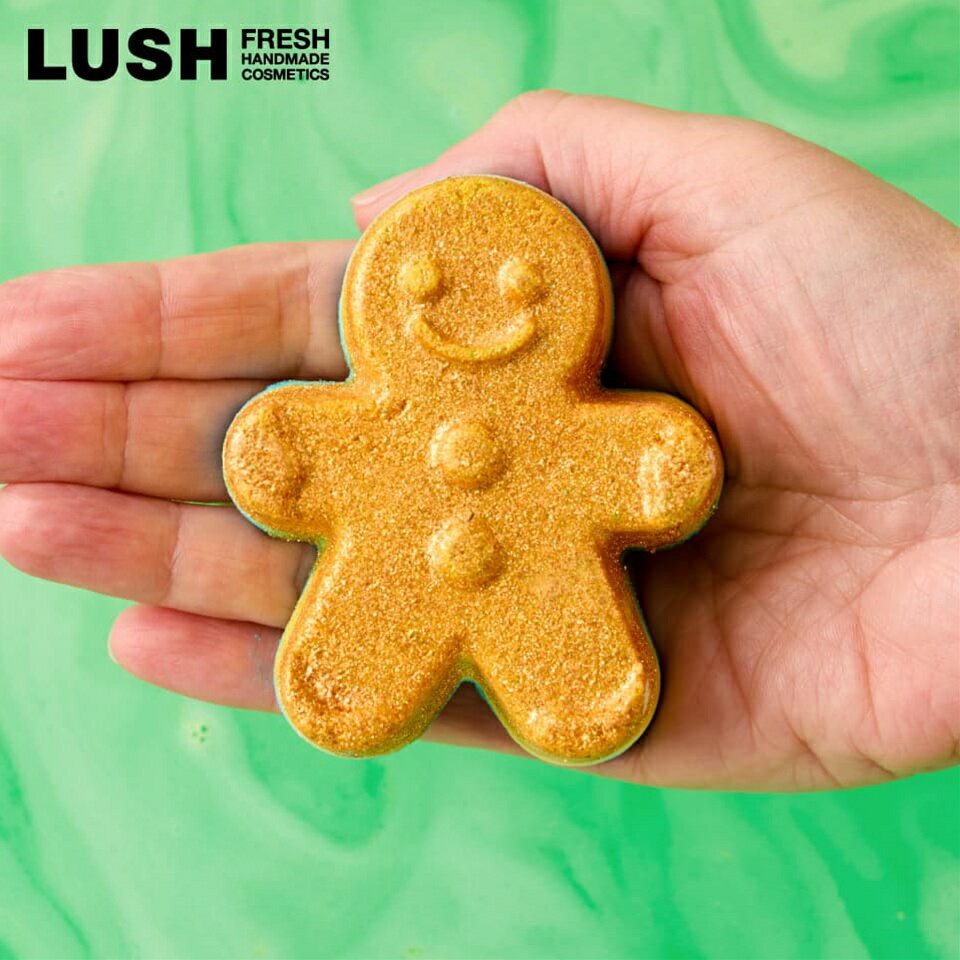 LUSH キャッチミーイフユーキャン クリスマス バスボム 限定 2025 入浴剤 プチギフト プレゼント シトラス ジンジャー 人気 かわいい ヴィーガン コ...