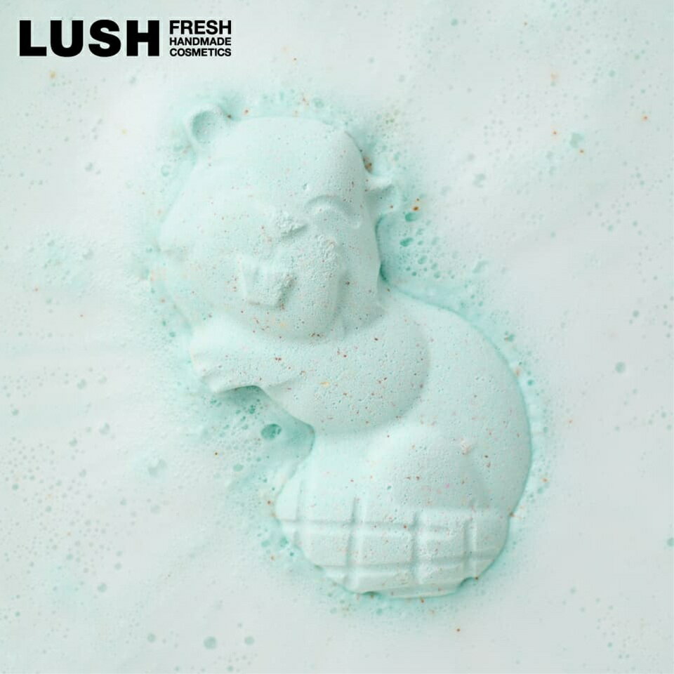 LUSH スリーピービーバー バスボム クリスマス 限定 2025 入浴剤 プチギフト プレゼント ラベンダー 人気 かわいい ヴィーガン コスメ ラッシュ 公...