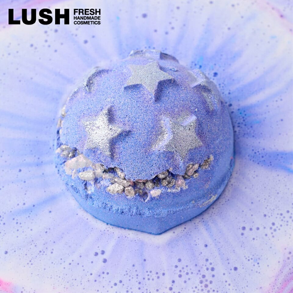 LUSH サイレントナイト ボム バスボム クリスマス 限定 2025 入浴剤 プチギフト プレゼント シーソルト人気 かわいい ヴィーガン コスメ ラッシュ ...