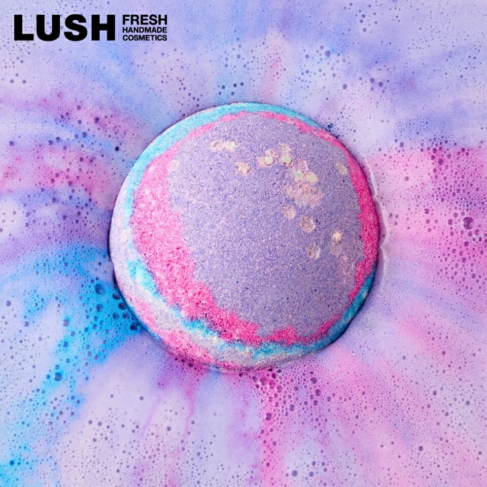 LUSH スイーツフェアリー バスボム クリスマス 限定 2025 入浴剤 プチギフト プレゼント オレンジ 人気 かわいい ヴィーガン コスメ ラッシュ 公式