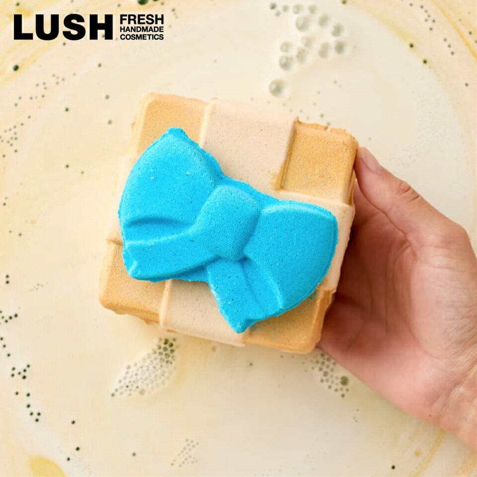 LUSH 黄金のセレブレイト C バスボム クリスマス 限定 2025 入浴剤 プチギフト プレゼント オレンジ ライム 人気 かわいい ヴィーガン コスメ ラ...