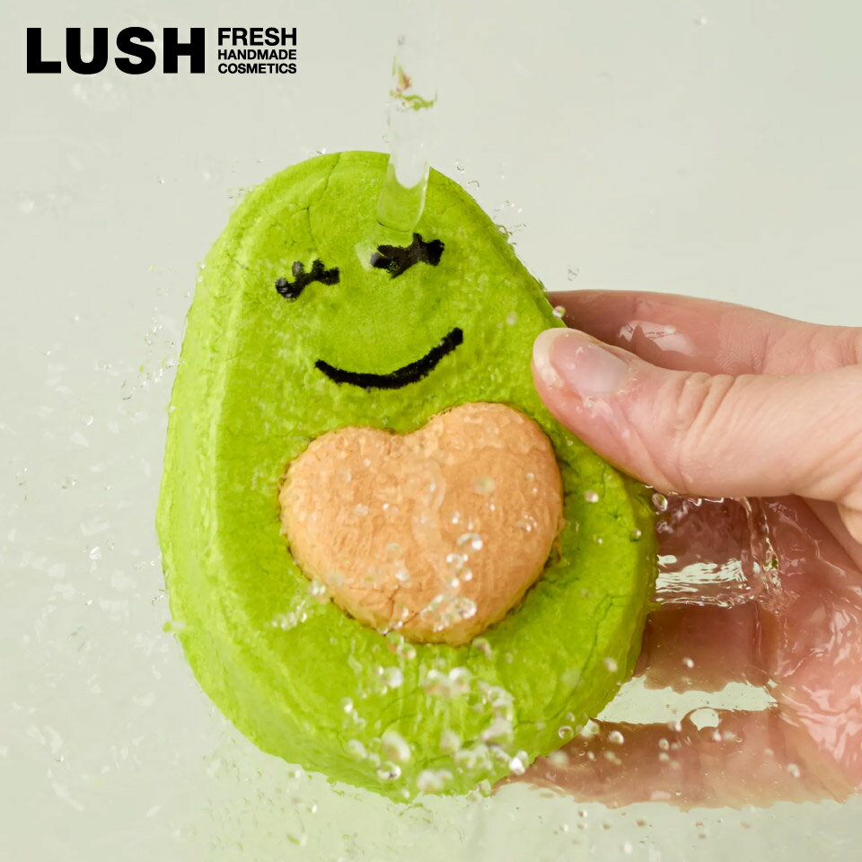 LUSH アボ カドル バブルバー 母の日 2026 限定 入浴剤 泡風呂 プレゼント ベルガモット シトラス 柑橘 自然派 コスメ ラッシュ 公式