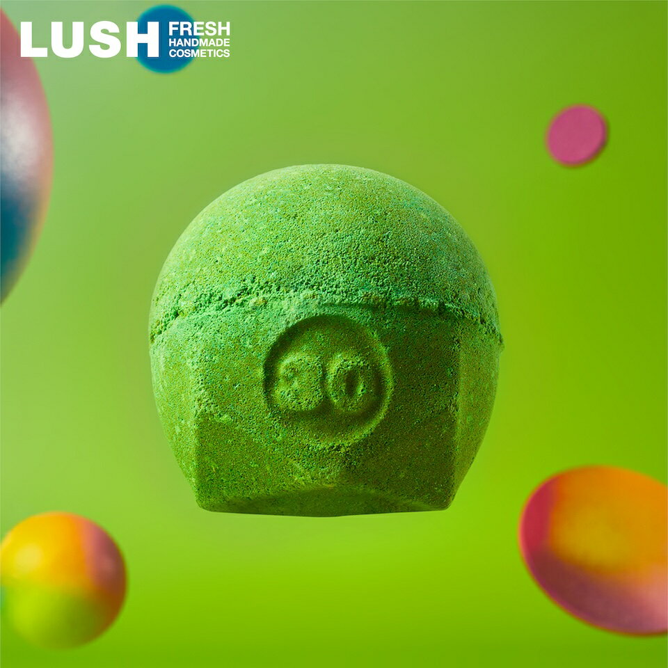 LUSH グリーンフェアリー バスボム 入浴剤 プレゼント ハンドメイド ヴィーガン アルモワーズ スターアニス フェンネル 自然派 コスメ ラッシュ 公式