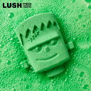 LUSH フランケンシュタインズ モンスター ボム バスボム 入浴剤 プレゼント ハンドメイド ヴィーガン ココナツミルク マンダリン コーン 自然派 コスメ ラッシュ 公式