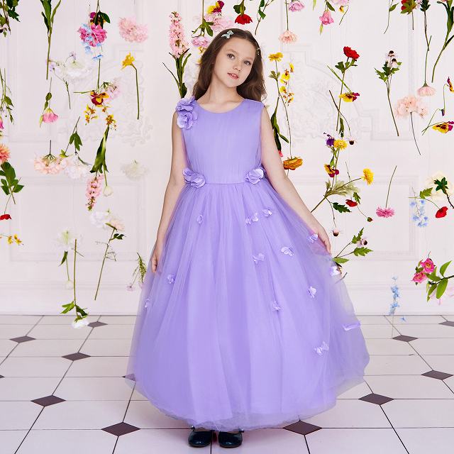 子供ドレス ピアノ発表会ドレス 子供フォーマルドレス フラワーガール レッド パープル グリーン 女の子ドレス プリンセスドレス 七五三撮影ドレス スコンクールドレス 演奏会 お誕生会 結婚式キッズドレス130cm ~160cm