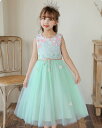 子供ドレス ピアノ発表会ドレス 子供フォーマルドレス フラワーガール ピンク グリーン ライトブルー 子供服 女の子ドレス プリンセスドレス コンクールドレス ...