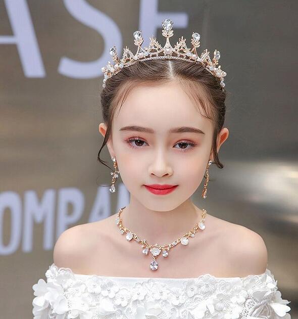 子供髪飾り 花 リーフ パール 小花モチーフ カチューシャ ウエディング ヘッドドレス フラワーティアラ..