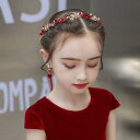 【送料無料】子供髪飾り 花 リーフ パール 小花モチーフ カチューシャ ウエディング ヘッドドレス フラワーティアラ 女の子用 髪飾り 子供 ピアノ発表会 ヘ...