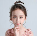 【送料無料】子供髪飾り 花 リーフ パール 小花モチーフ カチューシャ ウエディング ヘッドドレス フラワーティアラ 女の子用 髪飾り 子供 ピアノ発表会 ヘ...