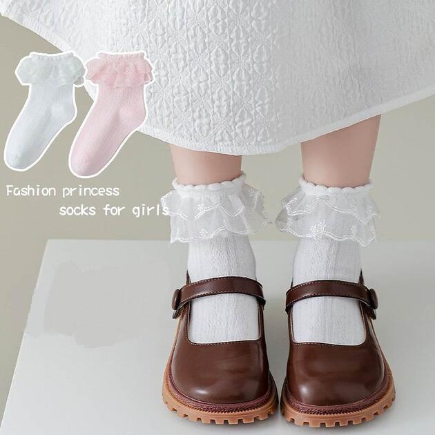 【送料無料・組み合わせ自由2足セット】ベビーフォーマル 靴下女の子靴下　キッズ 子供 入学式 卒園式　ピアノ発表会　ソックス 子供 レース ソックス 靴下 フォーマルソックス こども 靴下 くるぶし キッズ ホワイト ピンク　グリーン　レース ソックス　 2色