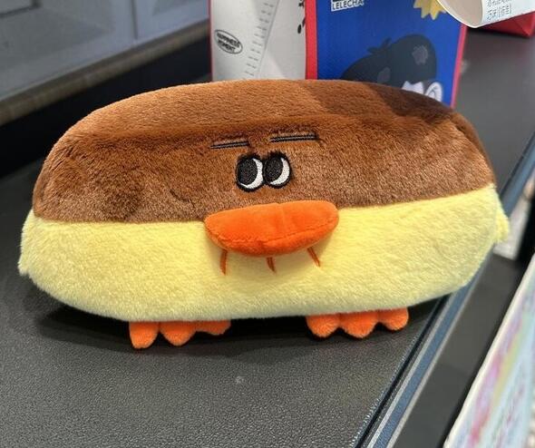 Rakuten - 【送料無料】ペンケケース　文房具　筆箱 筆入れ クッキー ぬいぐるみ 可愛い 文具用品　文具収納 文房具ケース 文房具収納 携帯便利 学生 子供 誕生日 プレゼント　ペンギン