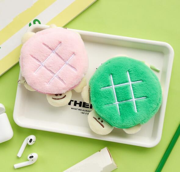 Rakuten - 【送料無料】ミニポシェット　カラビナバック　小銭入れ　海生き物　ポーチ　鞄　斜めバッグ ショルダーバッグ 子供 女の子バッグ 斜め掛け 小さなバッグ 軽量 萌え萌え おしゃれ　カメ　2色