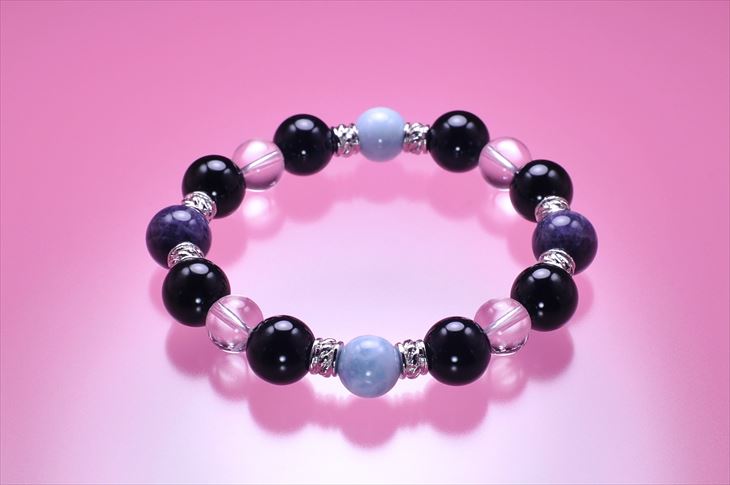 パワーストーン 天然石 ブレスレット レディース ラリマー ケープアメジスト オニキス クォーツ プレゼント 開運 ギフト 誕生石 2月