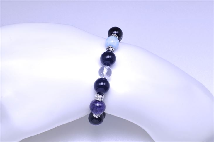 パワーストーン 天然石 ブレスレット レディース ラリマー ケープアメジスト オニキス クォーツ プレゼント 開運 ギフト 誕生石 2月