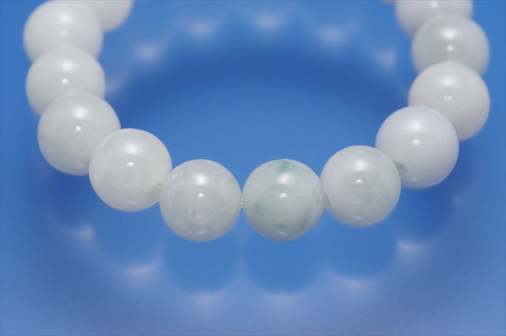 パワーストーン 天然石 ブレスレット 翡翠 12mm ヒスイ プレゼント 開運 ...