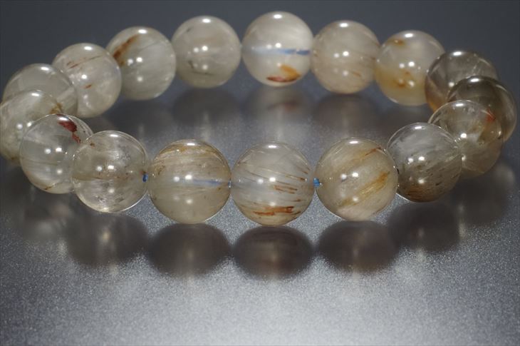 パワーストーン 天然石 ブレスレット プラチナルチルキャッツアイ 11mm プ...