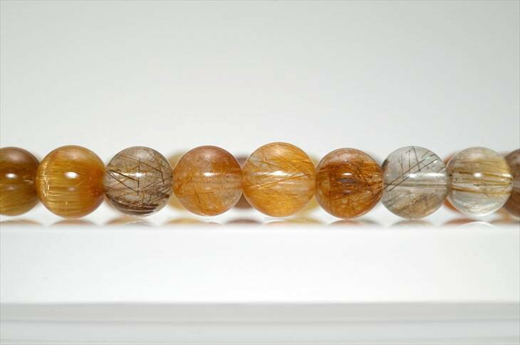 パワーストーン 天然石 ブレスレット ミックスルチル 8mm プレゼント 開運 ギフト レディース