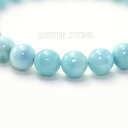 パワーストーン 天然石 ブレスレット ラリマー 8mm プレゼント 開運 ギフト レディース 水色