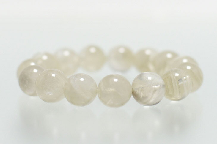 パワーストーン 天然石 ブレスレット マダガスカル産ファントムクォーツ 14mm プレゼント 開運 ギフト レディース