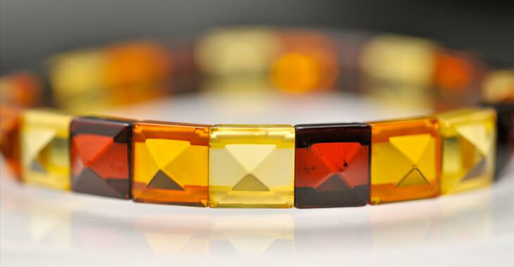 パワーストーン 天然石 ブレスレット アンバー 高品質 プレゼント 開運 ギフト レディース